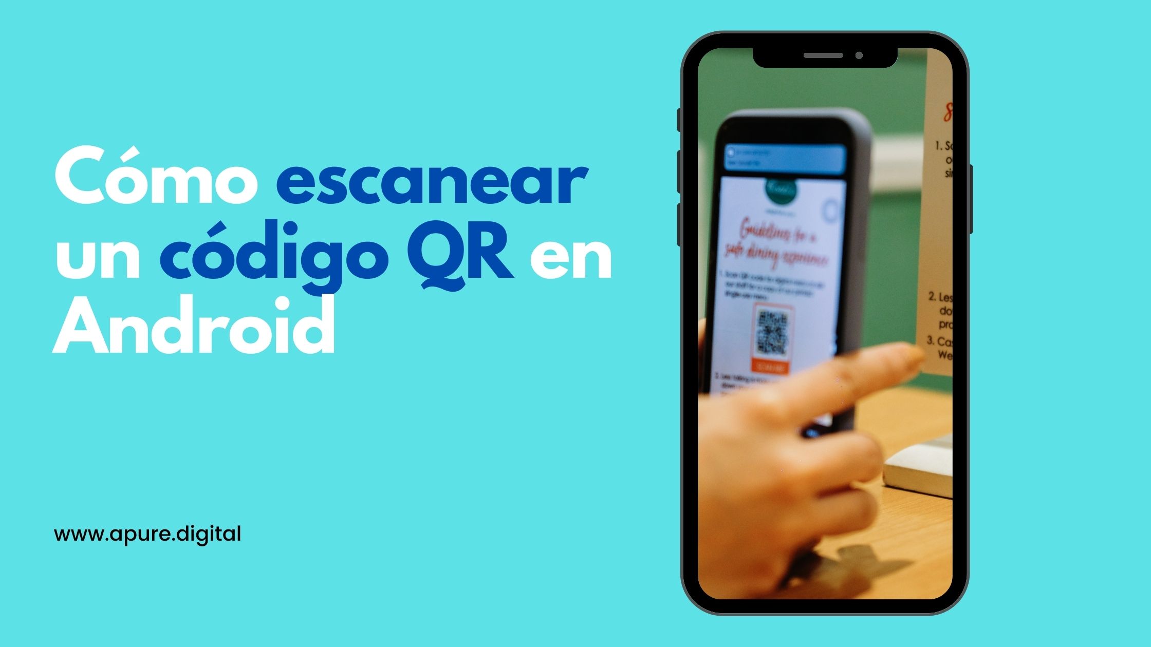 Cómo escanear un código QR en Android