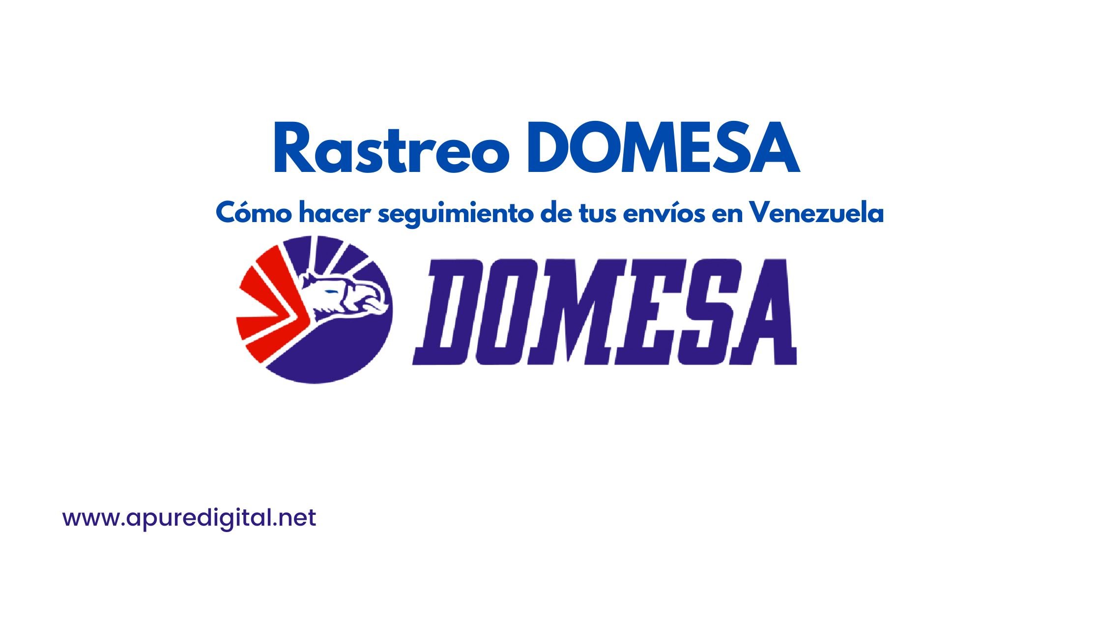 Rastreo DOMESA seguimiento de tus envíos en Venezuela